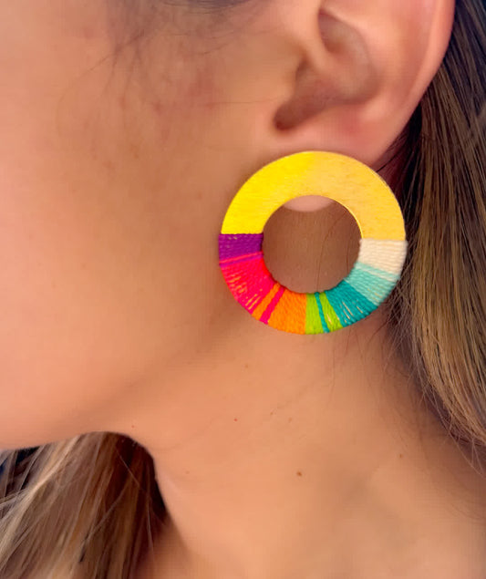 Aretes Afrodita Maxi Candy Pop