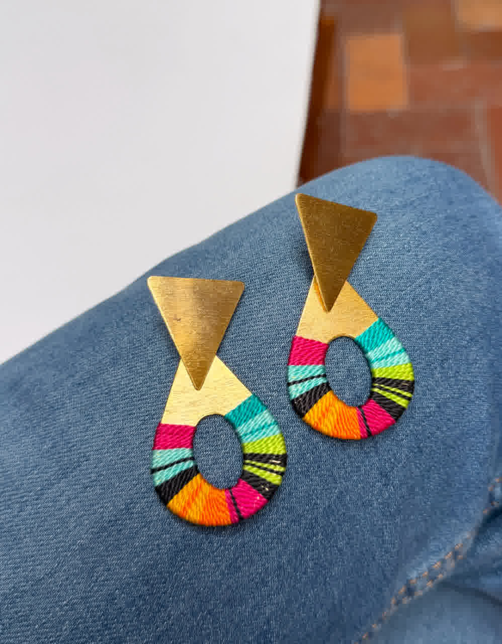 Aretes Caribe Dominica Saras