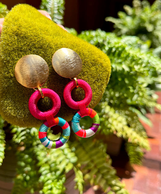 Aretes Praga Hera  Candy Pop - Sara´s accesorios