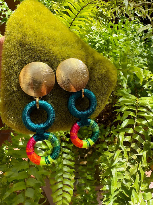 Aretes Praga Hera Primavera - Sara´s accesorios