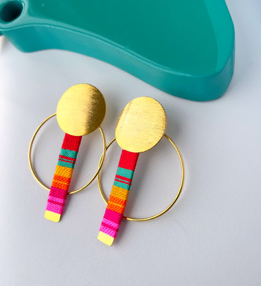 Aretes Amazonia Manaca Sandia