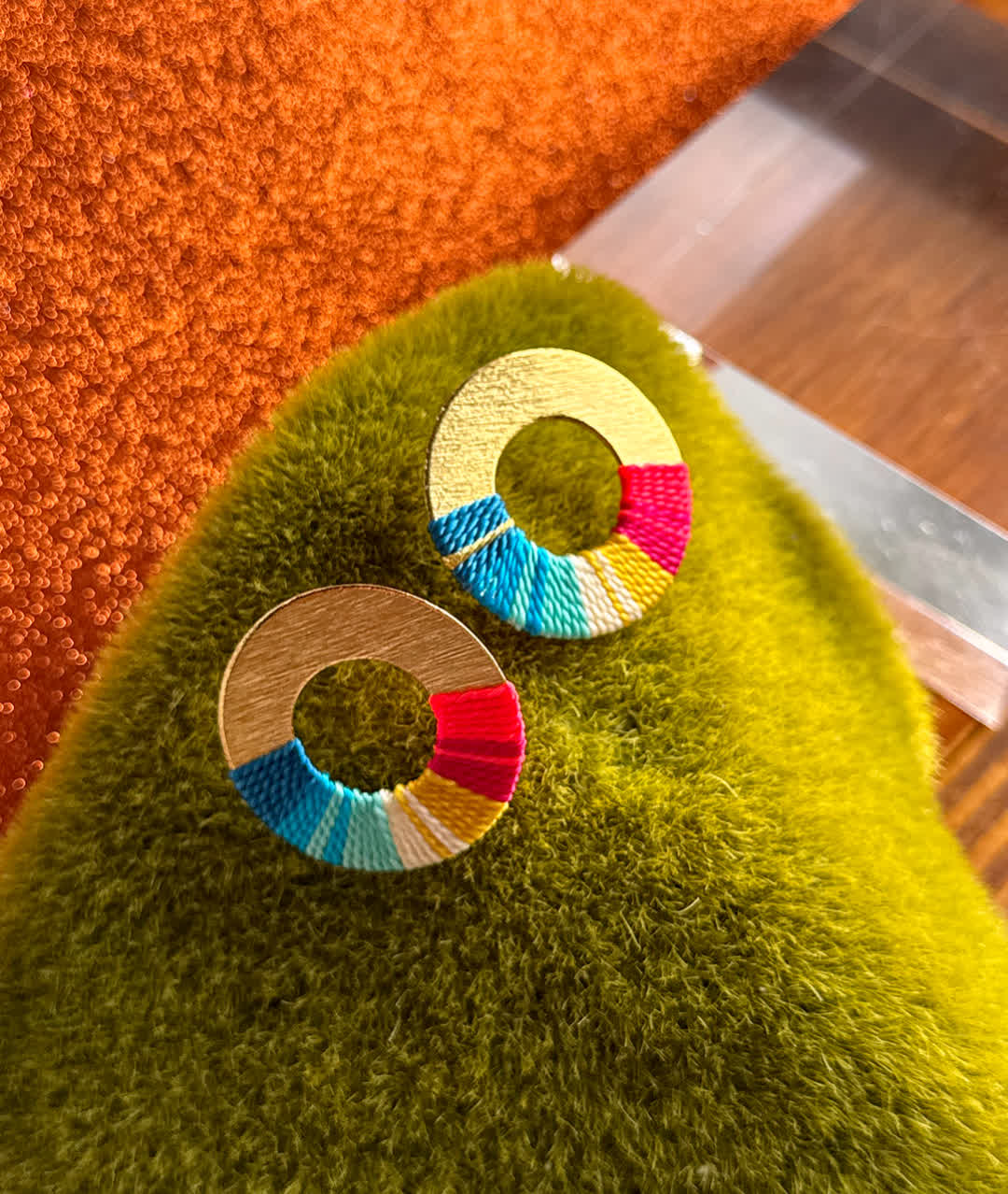 Aretes Praga Afrodita Midi Marruecos - Sara´s accesorios