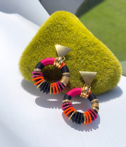 Aretes Metis Mini Cleopatra - Sara´s accesorios
