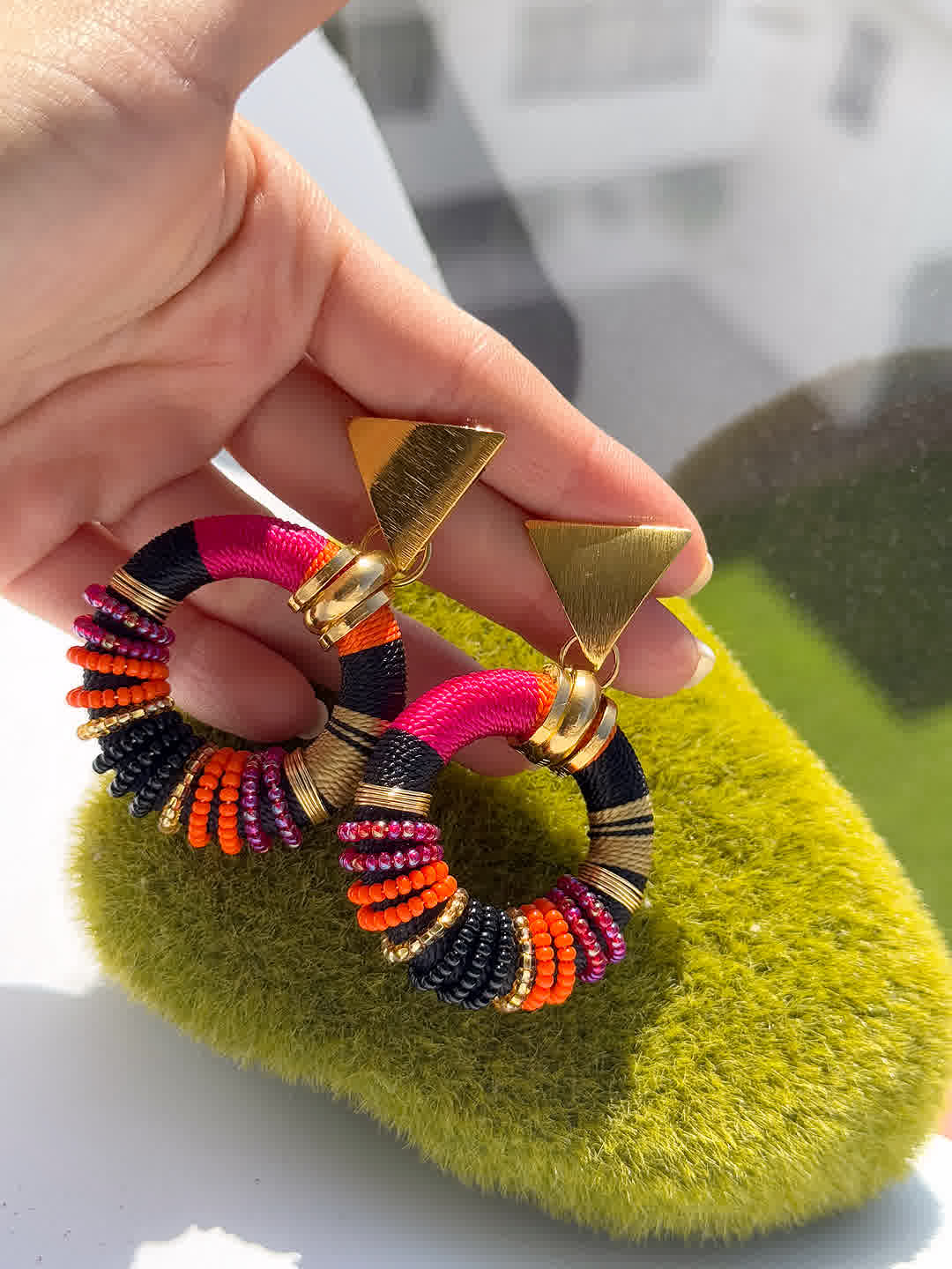 Aretes Metis Mini Cleopatra - Sara´s accesorios