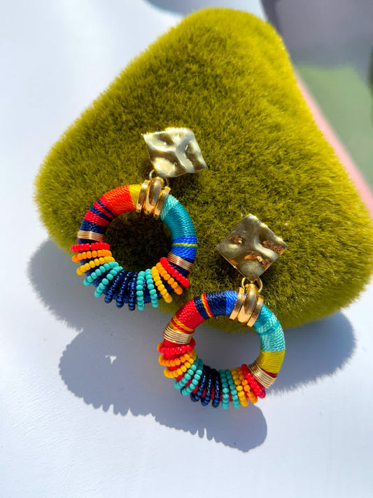 Aretes Metis Mini Colombia - Sara´s accesorios