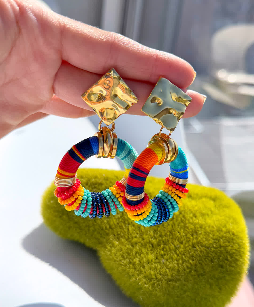 Aretes Metis Mini Colombia - Sara´s accesorios