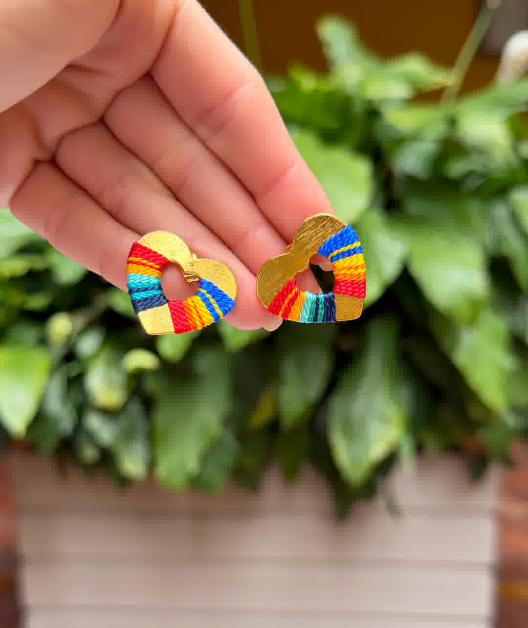 Aretes Praga Afrodita Corazon Colombia