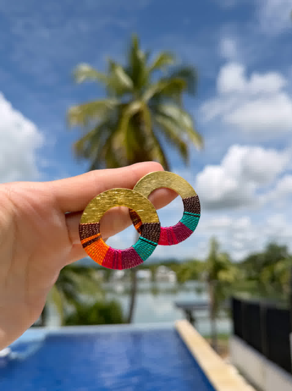 Aretes Praga Afrodita Maxi Chocolate