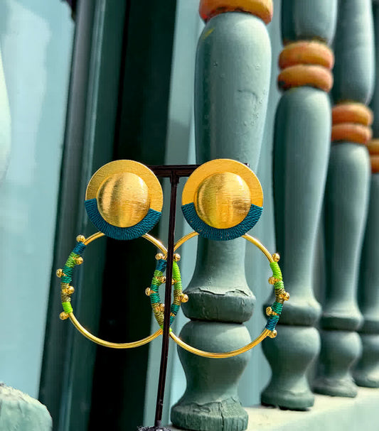 Aretes Caribe Barranquilla Verdes