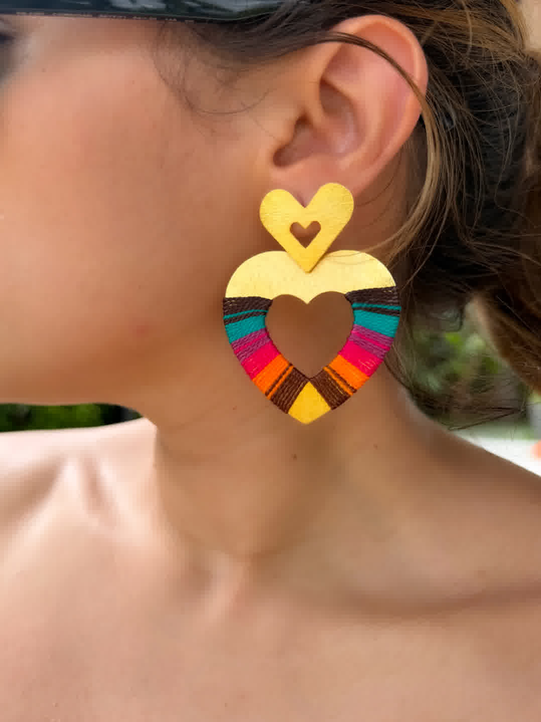 Aretes Praga Maja Chocolate