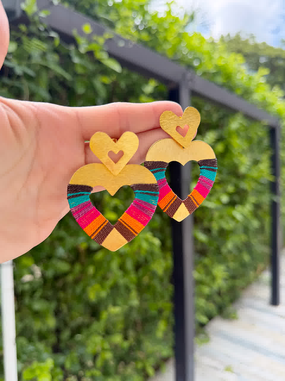 Aretes Praga Maja Chocolate