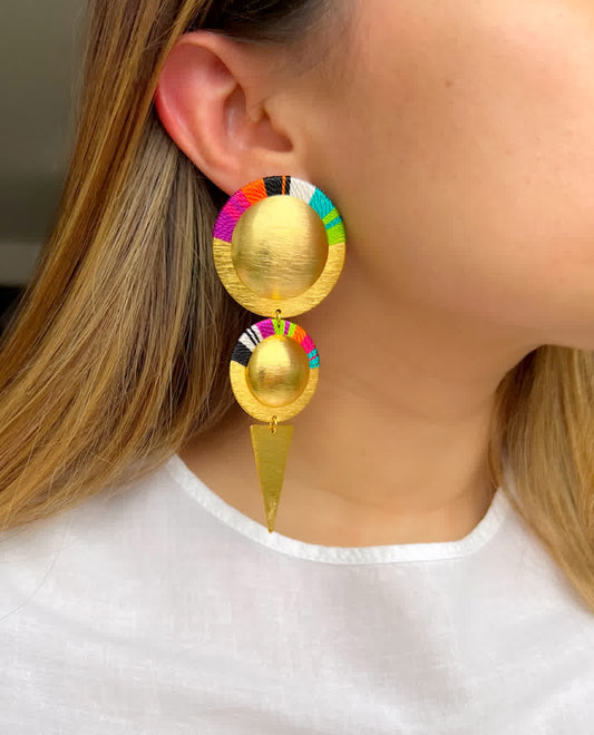 Aretes Amazonia Piraruku Catrina