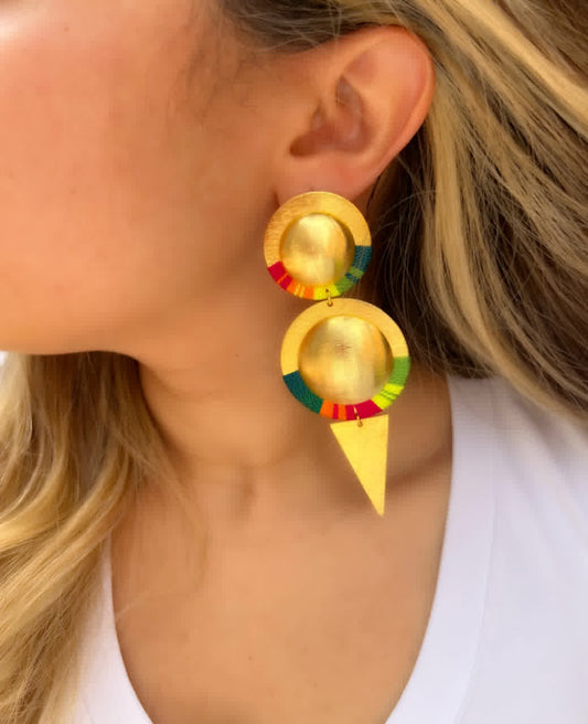 Aretes Amazonia Piraruku Primavera