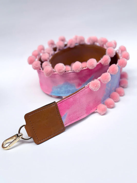 Asa Lona pompón Rosa - Sara´s accesorios