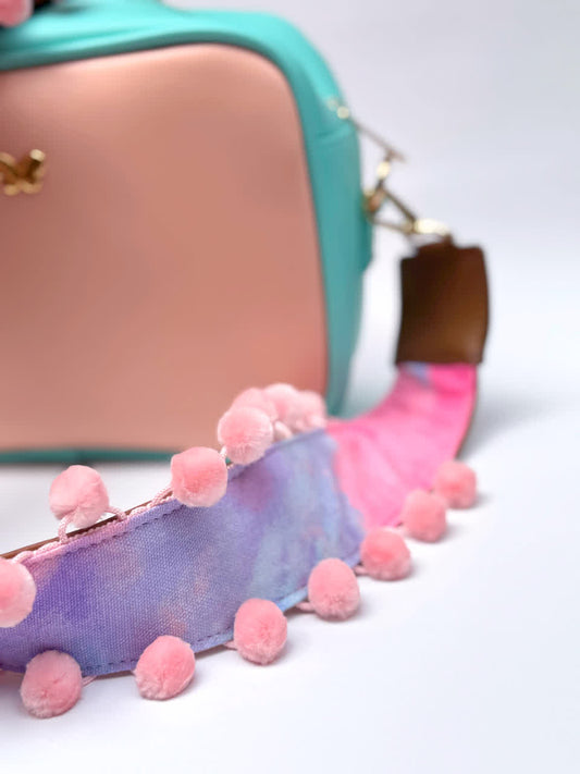 Asa Lona pompón Rosa - Sara´s accesorios