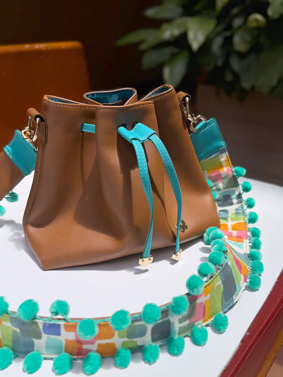 Bolso Mini lucy Camel