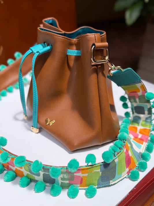 Bolso Mini lucy Camel