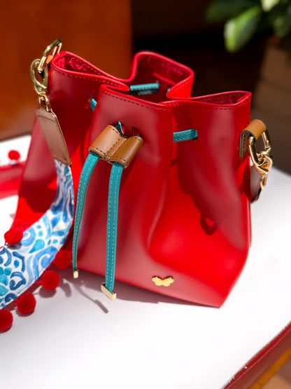 Bolso Mini lucy Rojo