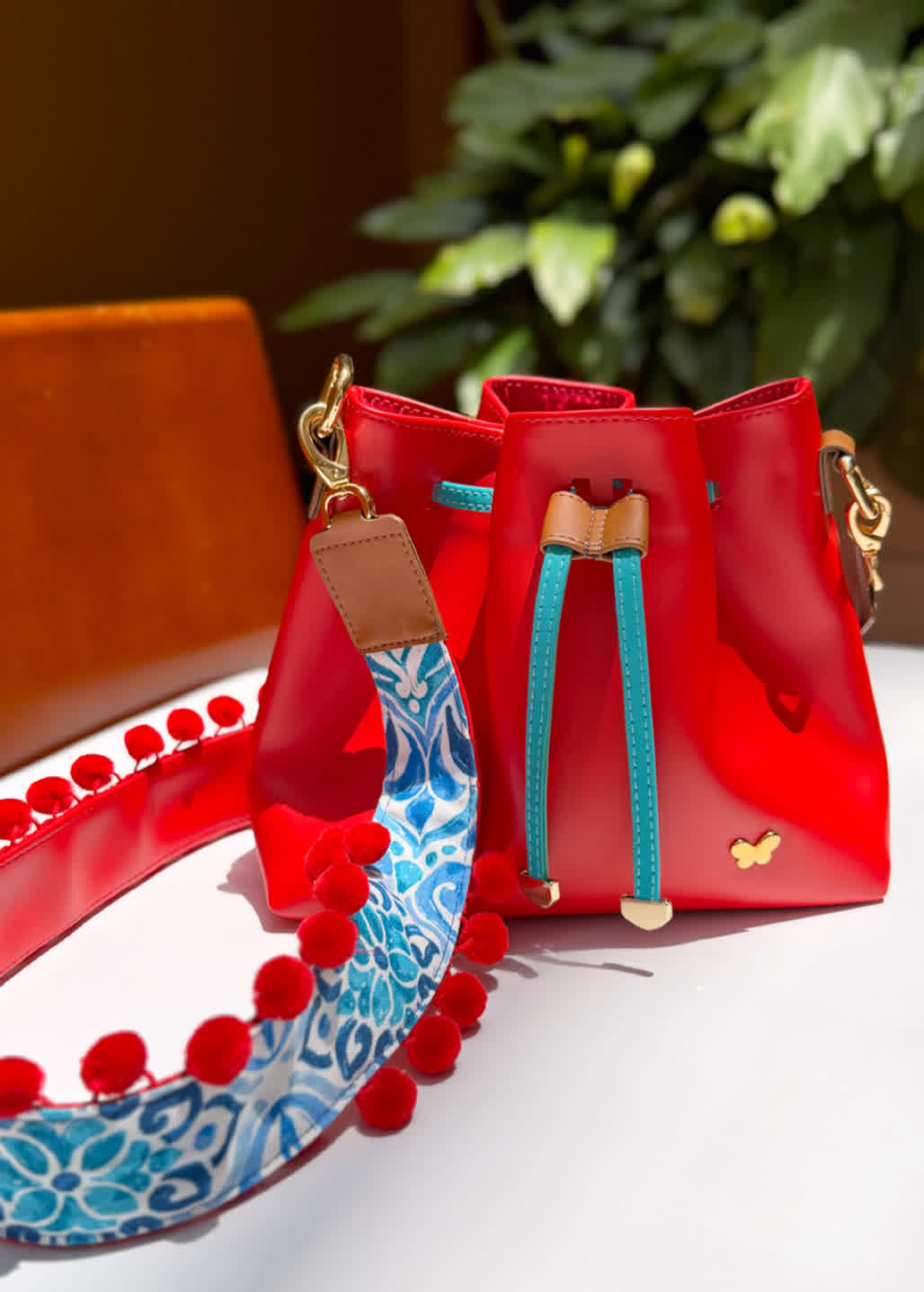 Bolso Mini lucy Rojo