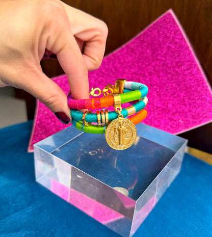 Brazalete Caribe Cascada SB candy pop
