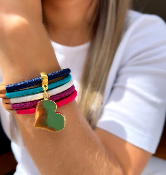 Brazalete Constelacion Hercules Azul Radiante - Sara´s accesorios