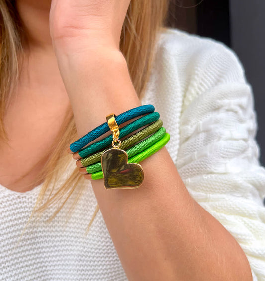 Brazalete Constelacion Hercules Verdes - Sara´s accesorios