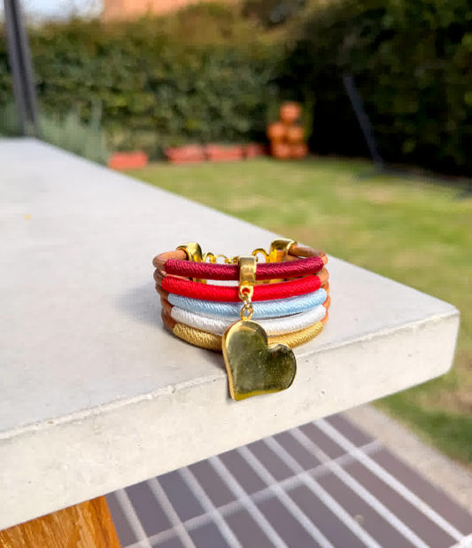 Brazalete Constelacion Hercules Granate