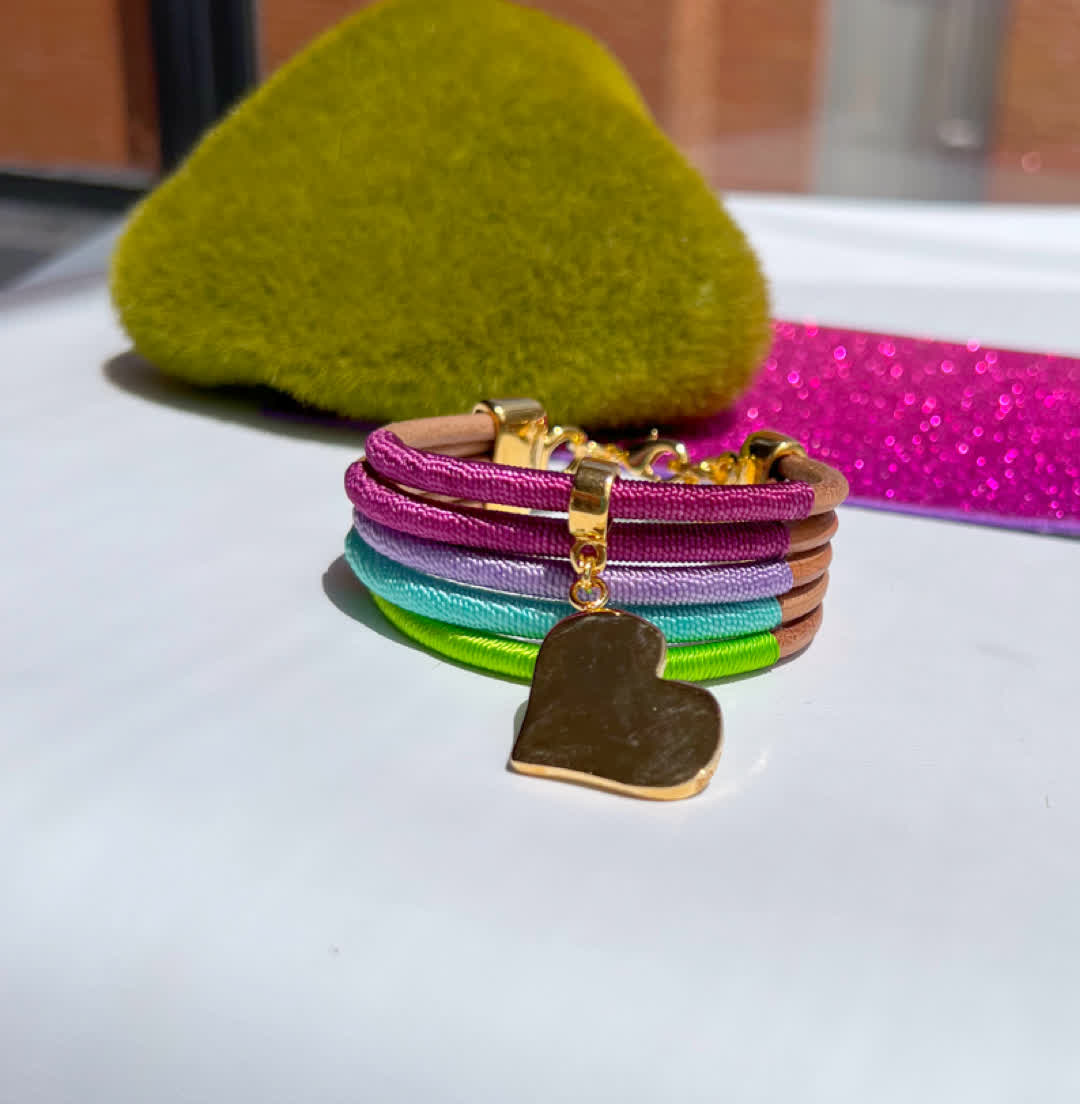 Brazalete Constelacion Hercules Purple - Sara´s accesorios