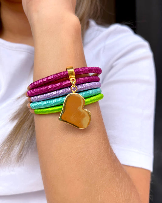 Brazalete Constelacion Hercules Purple - Sara´s accesorios