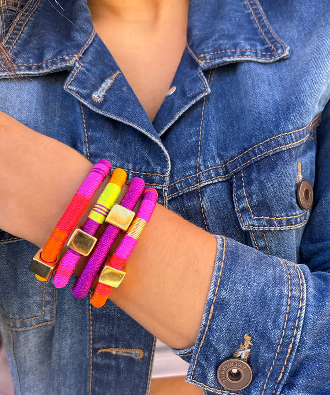 Brazalete Orion Maracuya - Sara´s accesorios