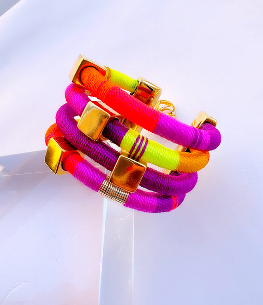 Brazalete Orion Maracuya - Sara´s accesorios