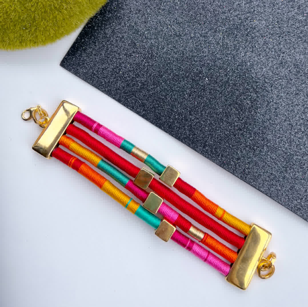 Brazalete Orion Sandia - Sara´s accesorios