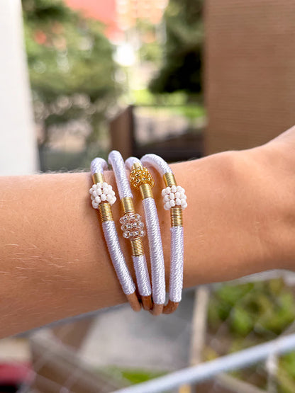 Brazalete Cuba Mini White