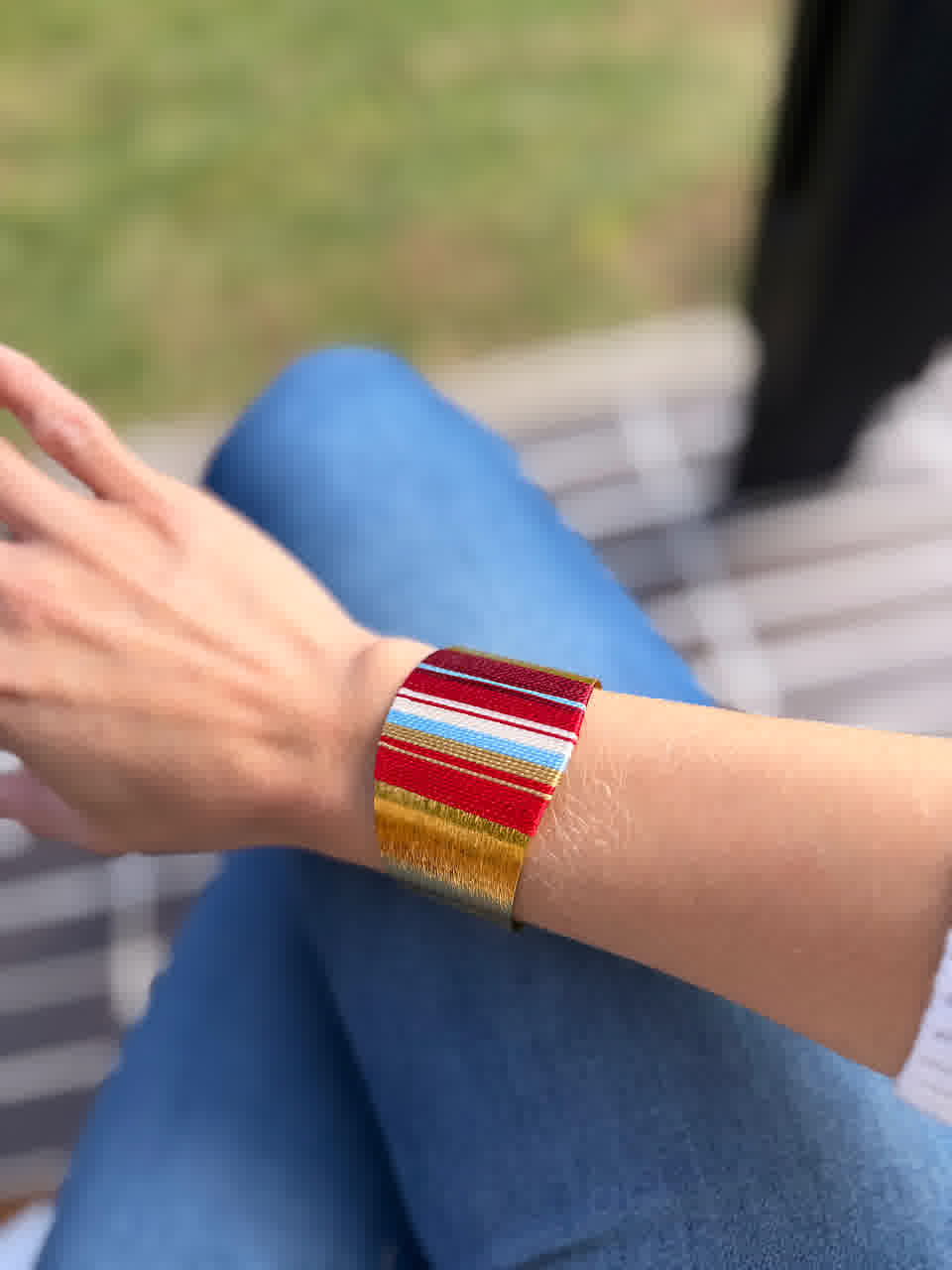 Brazalete Caribe Virginia Granate
