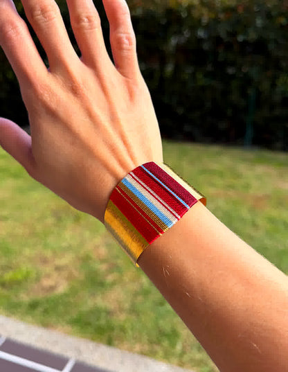 Brazalete Caribe Virginia Granate