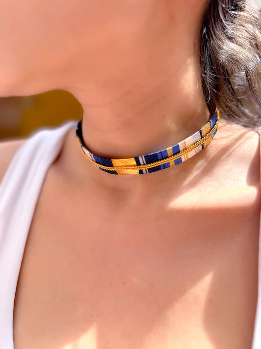 Choker Caribe Bonaire Nauty Blue