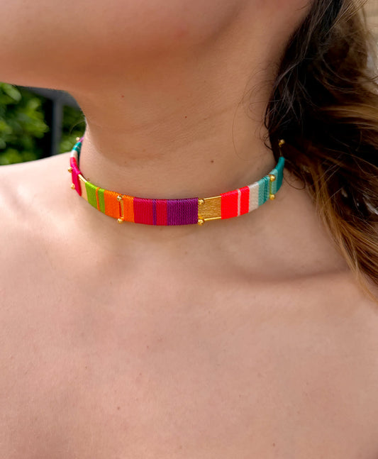 Choker Camu Candy Pop