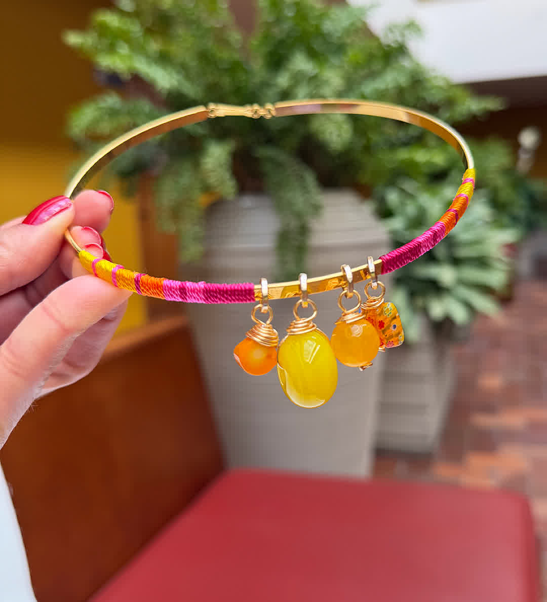 Choker Origen Guatavita Citricos