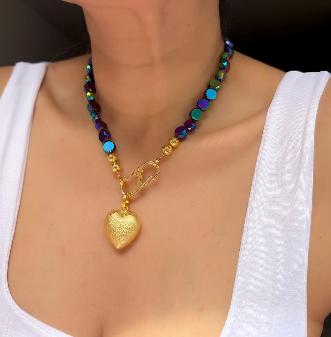 Collar Açai tornasolado