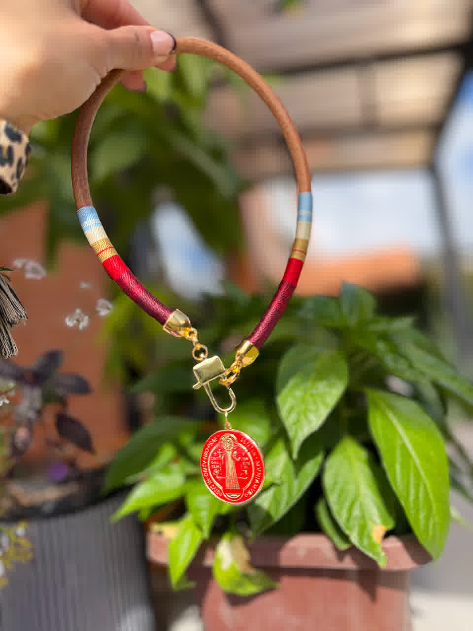 Collar Sparkle Rubi Sb Granate