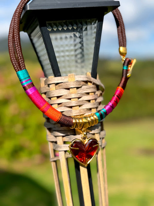 Collar Praga Alice Chocolate