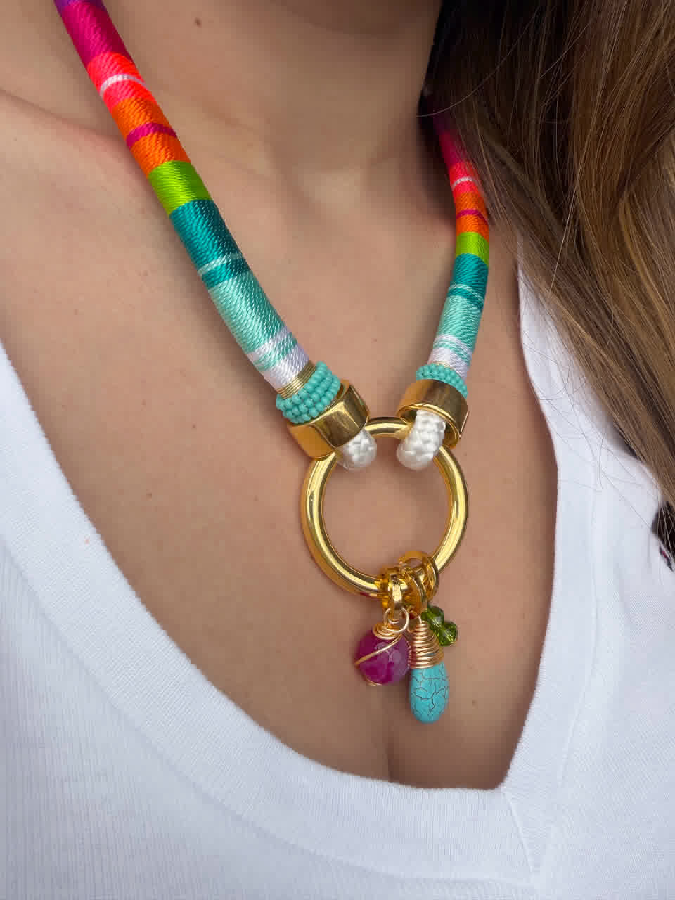 Collar Constelacion Acuarius Candy Pop