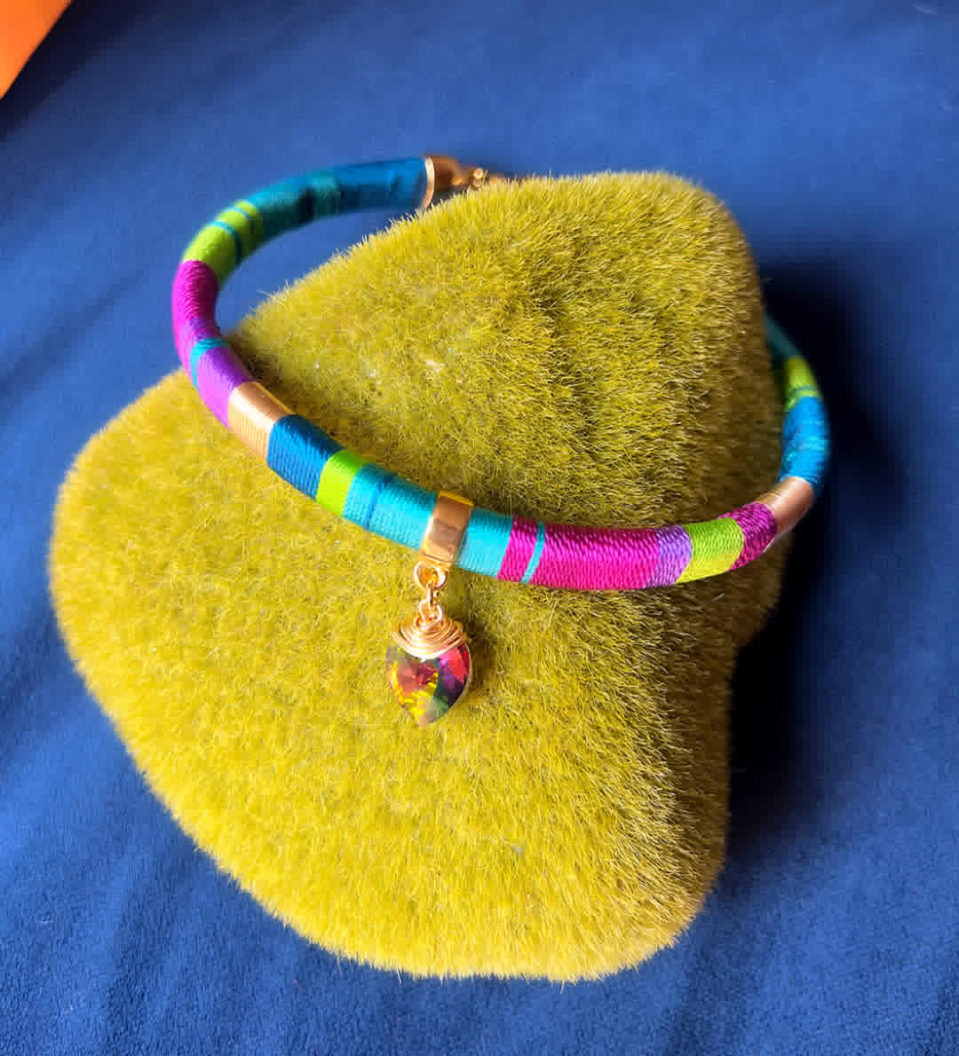 Collar Caribe Punta Cana Pistacho