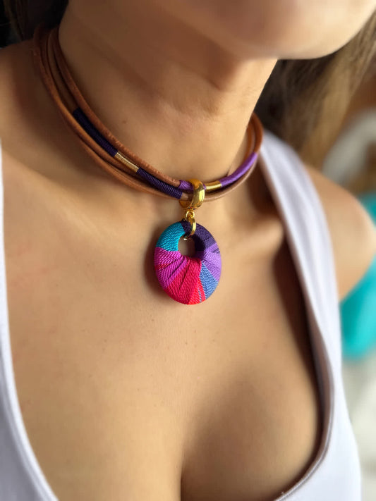 Collar Choker Zipaquira Galactica - Sara´s accesorios
