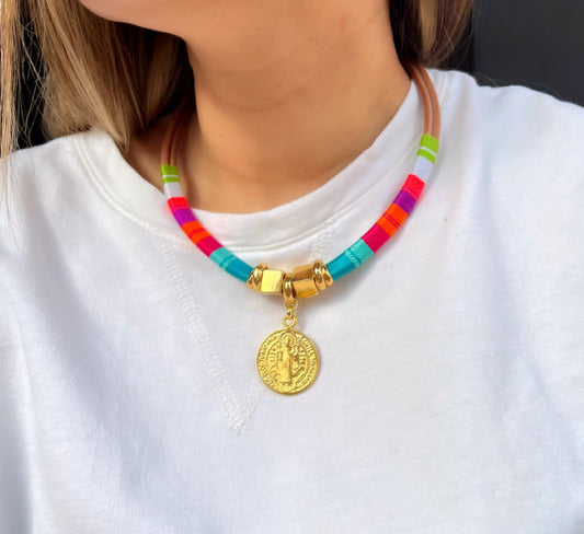 Collar Sparkle Cuarzo SB Candy Pop