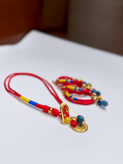 Collar Madu rojo Colombia dije de san benito