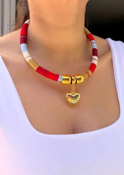 Collar SB granate