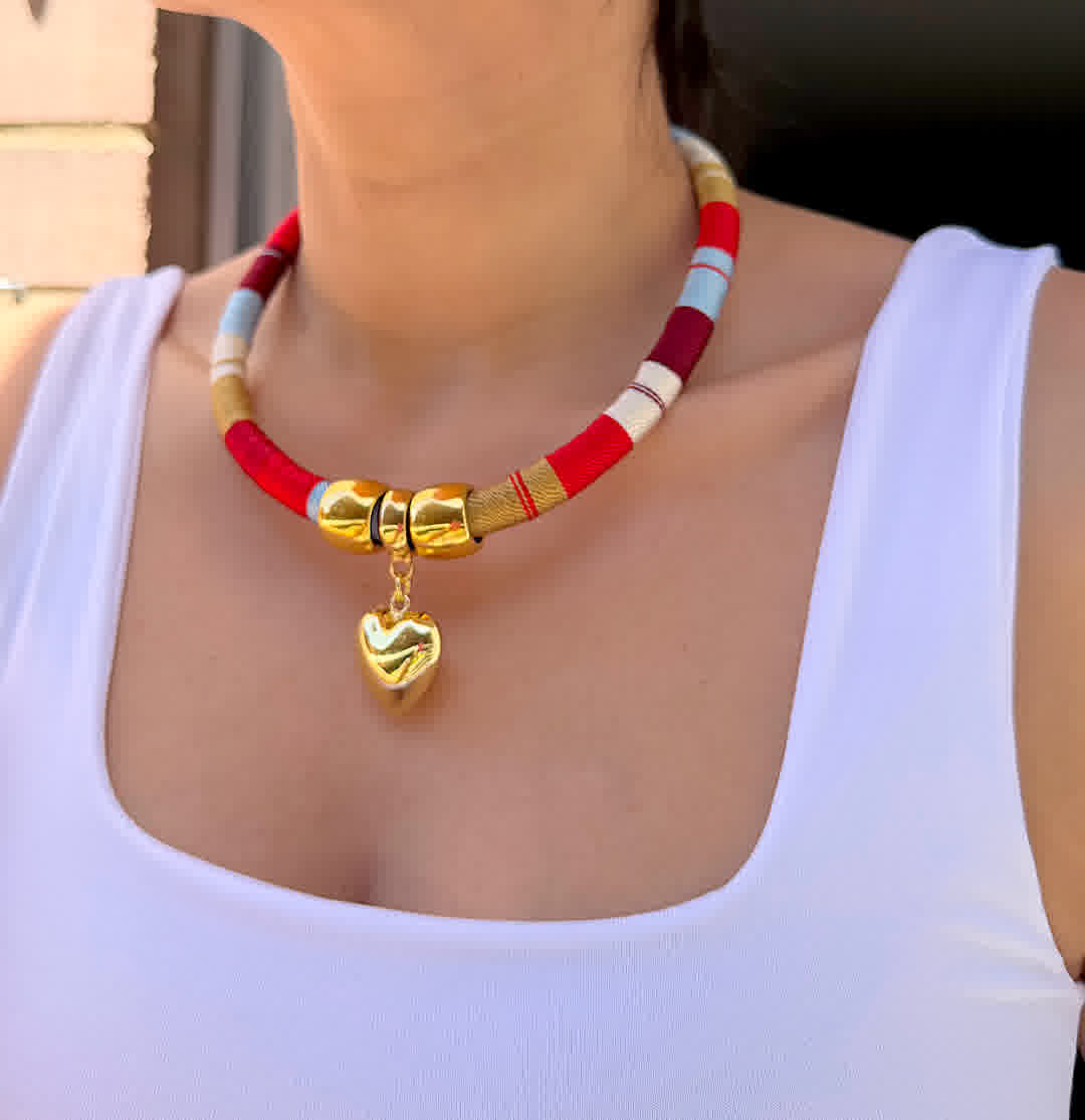 Collar SB granate