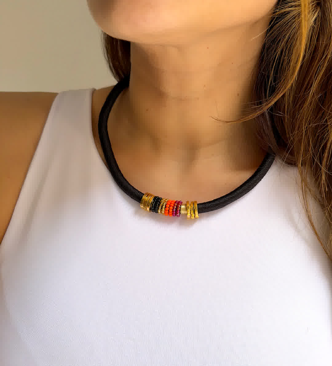Collar Marroqui Suraya Glam Cleopatra - Sara´s accesorios
