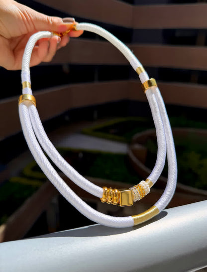 Collar Tortuga White